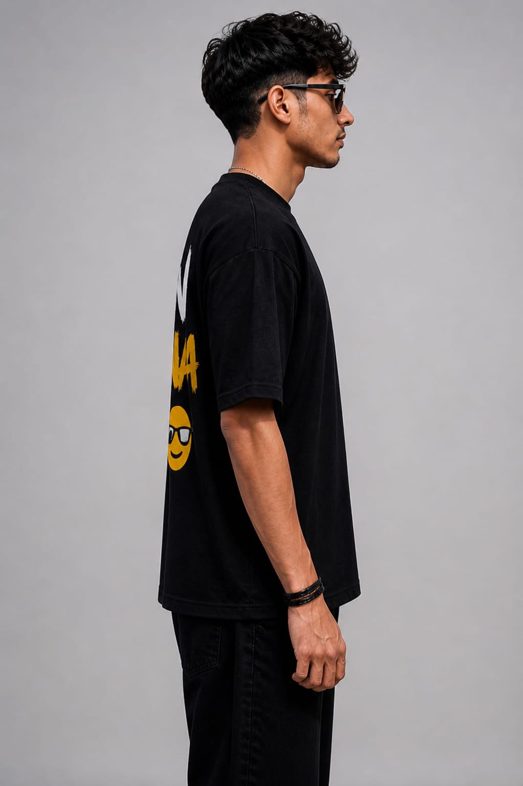 half sleev namunaa oversized T-shirt